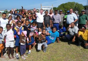 Speelpark in Blompark Geopen